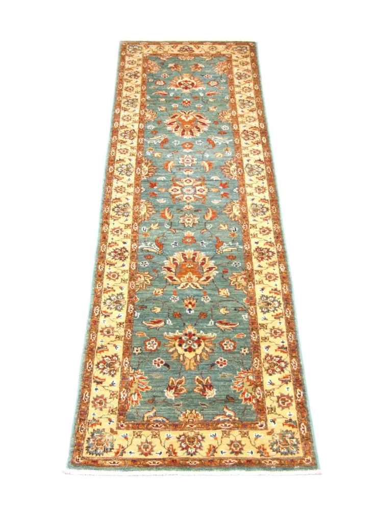 Corredor Tapete Ziegler - 262 x 71 cm - azul