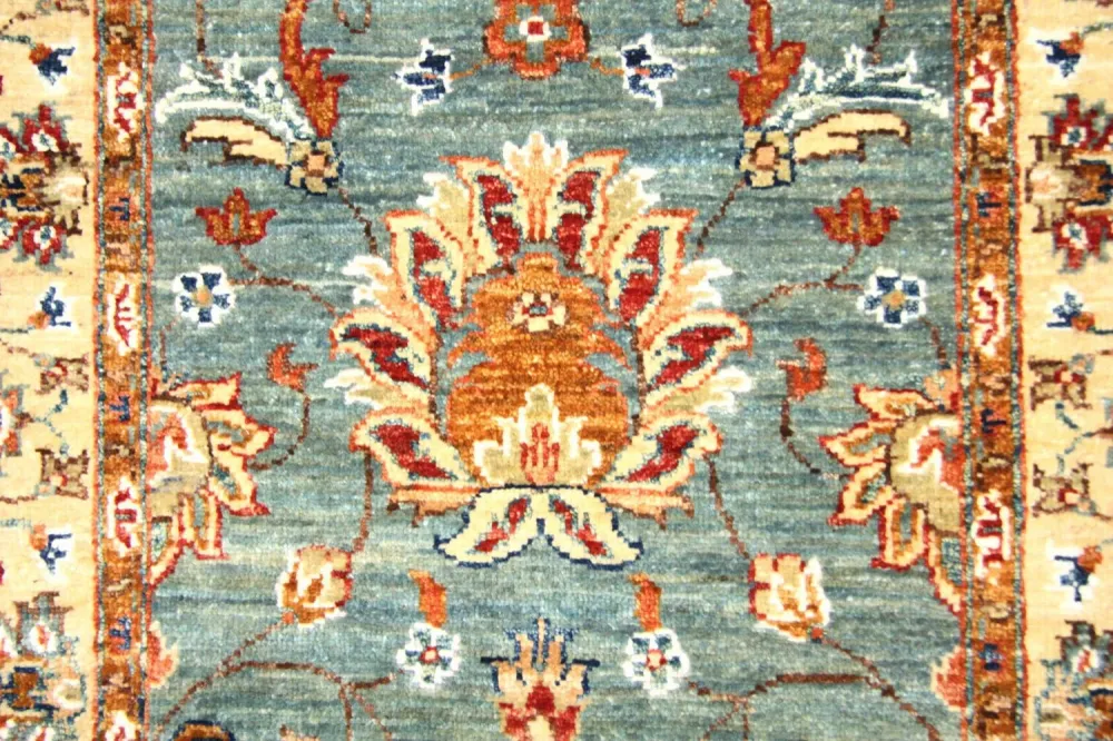 Corredor Tapete Ziegler - 262 x 71 cm - azul