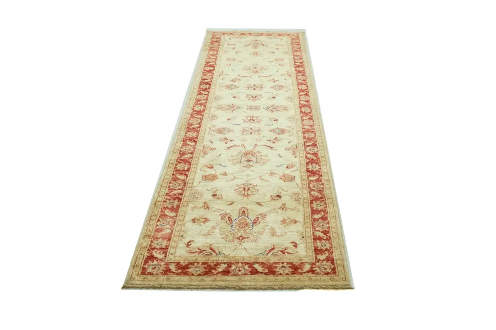 Corredor Tapete Ziegler - 299 x 80 cm - bege claro