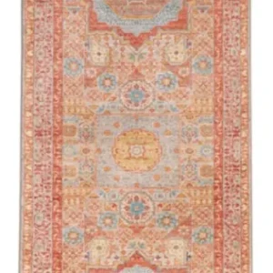 Corredor Tapete Ziegler - Ariana - 290 x 87 cm - vermelho claro