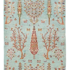 Corredor Tapete Ziegler - Ariana - 301 x 86 cm - verde claro