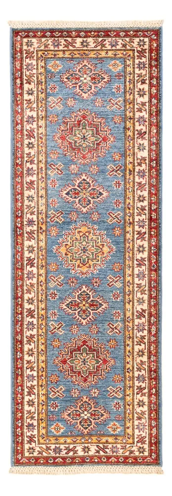 Corredor Tapete Ziegler - Kazak - 178 x 60 cm - azul