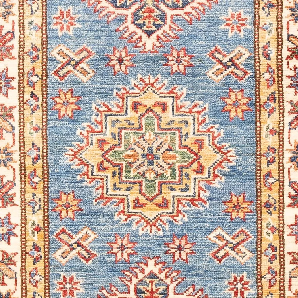 Corredor Tapete Ziegler - Kazak - 179 x 59 cm - azul