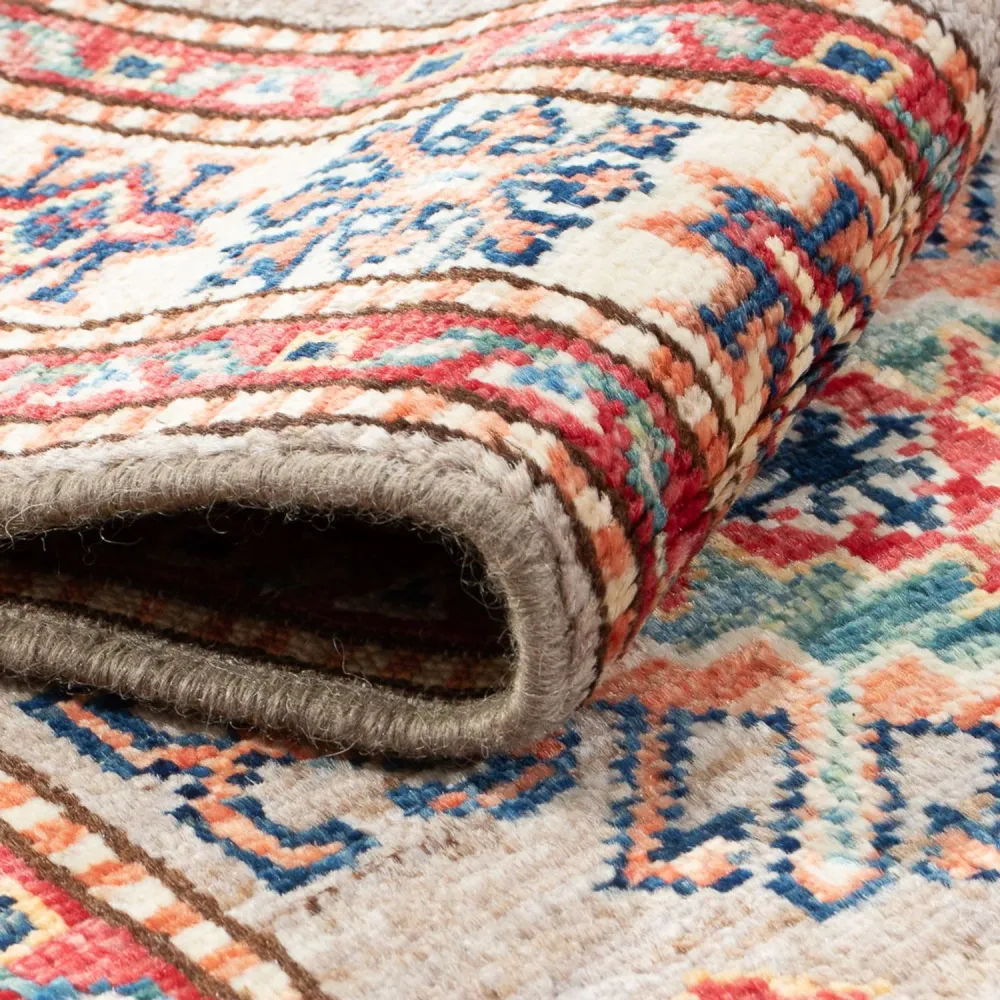 Corredor Tapete Ziegler - Kazak - 187 x 56 cm - bege