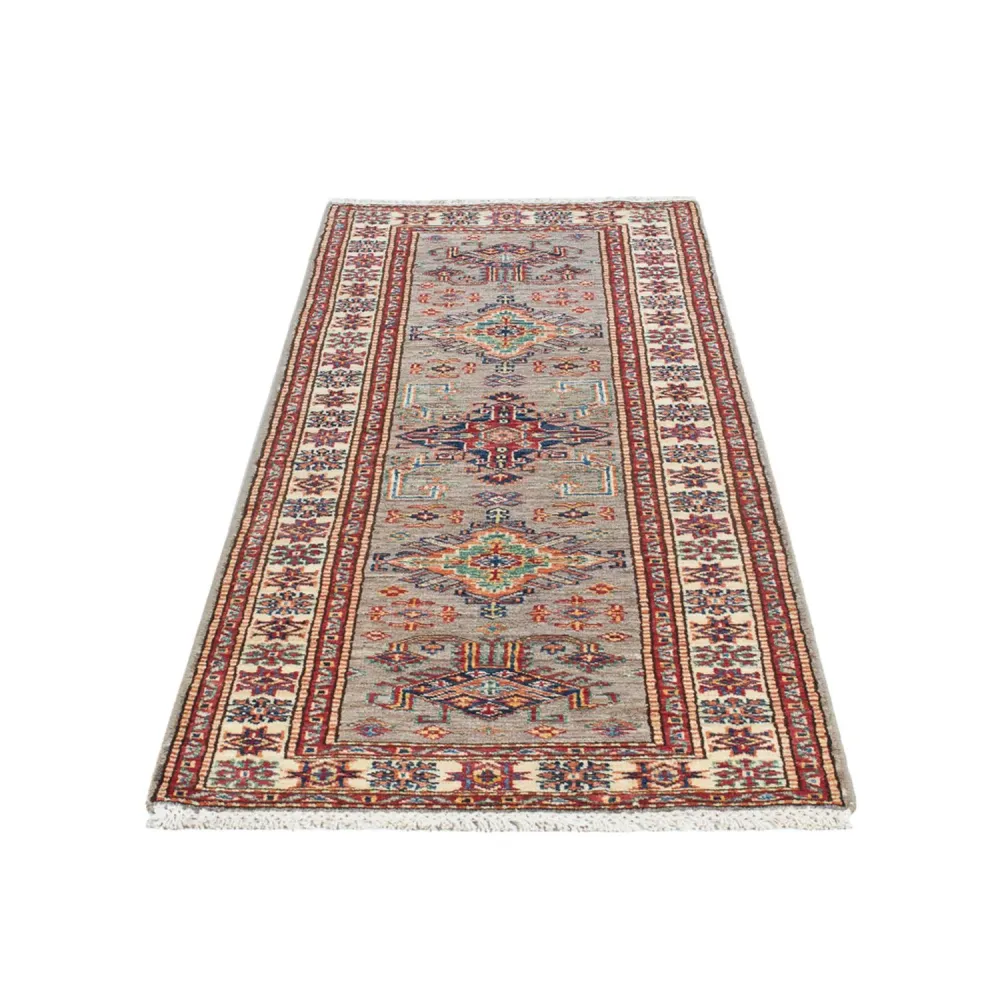 Corredor Tapete Ziegler - Kazak - 187 x 56 cm - bege