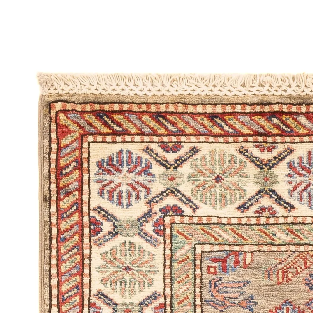 Corredor Tapete Ziegler - Kazak - 194 x 74 cm - bege
