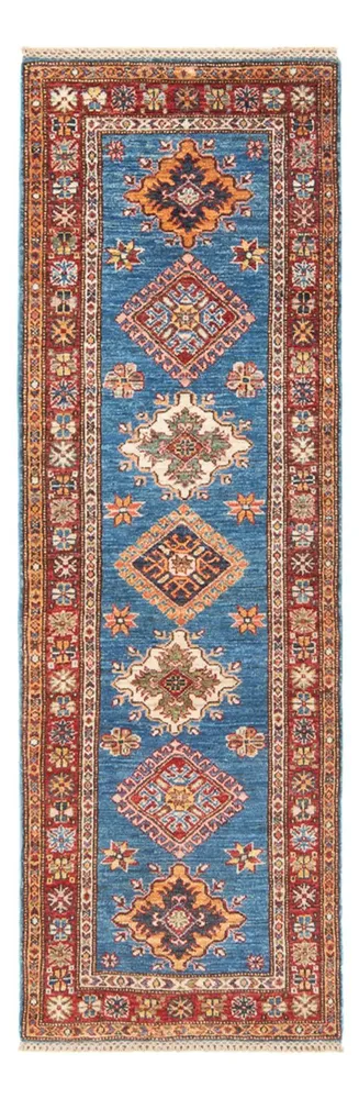 Corredor Tapete Ziegler - Kazak - 205 x 63 cm - azul