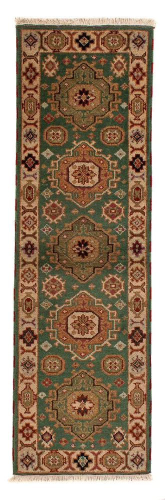 Corredor Tapete Ziegler - Kazak - 205 x 62 cm - verde