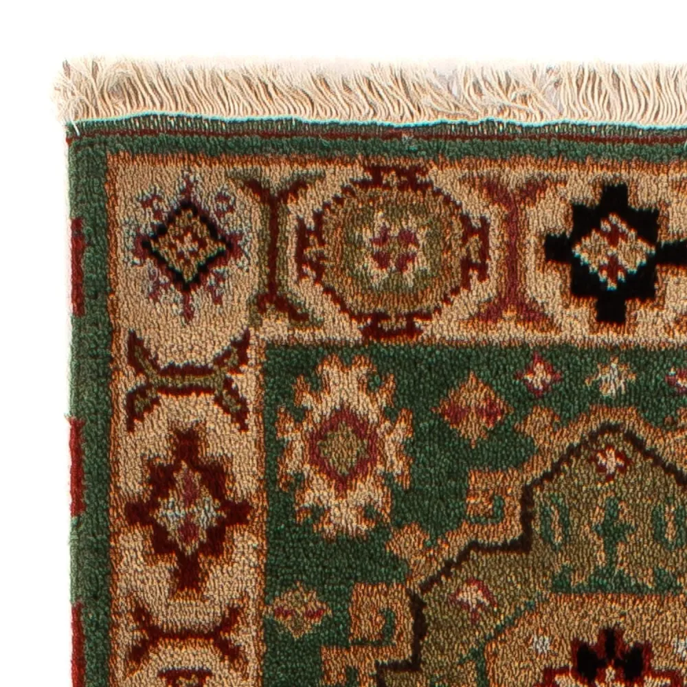 Corredor Tapete Ziegler - Kazak - 205 x 62 cm - verde