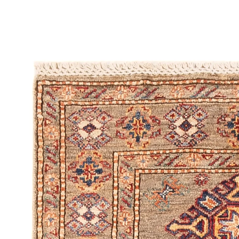 Corredor Tapete Ziegler - Kazak - 293 x 76 cm - bege escuro