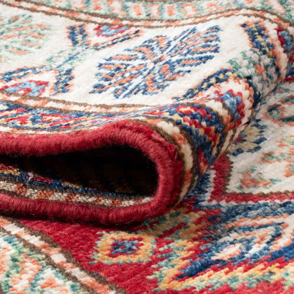 Corredor Tapete Ziegler - Kazak - 293 x 81 cm - vermelho