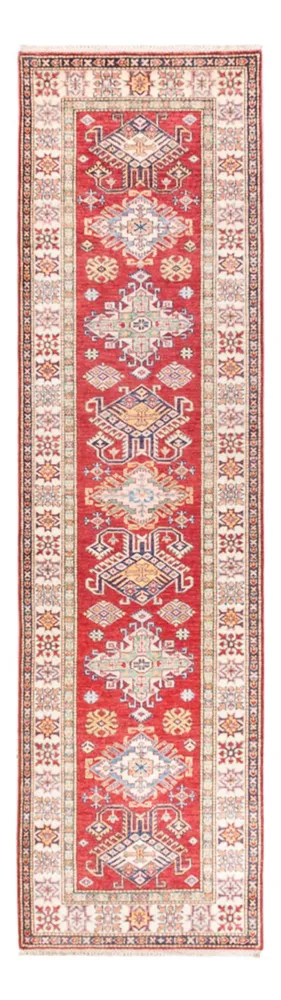 Corredor Tapete Ziegler - Kazak - 314 x 85 cm - vermelho