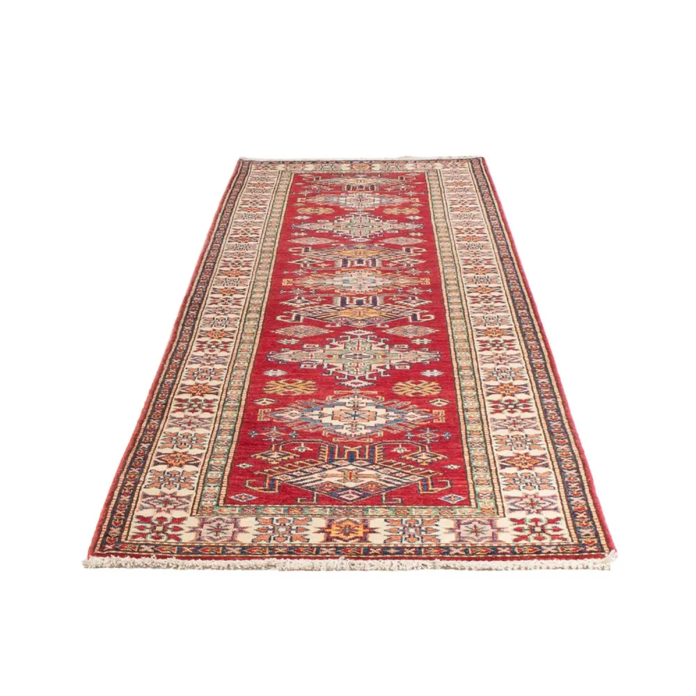 Corredor Tapete Ziegler - Kazak - 314 x 85 cm - vermelho