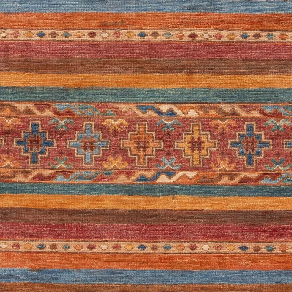Corredor Tapete Ziegler - Shal - 209 x 76 cm - multicolorido
