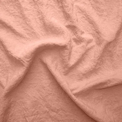 Cortina em linho sob medida - Rosa