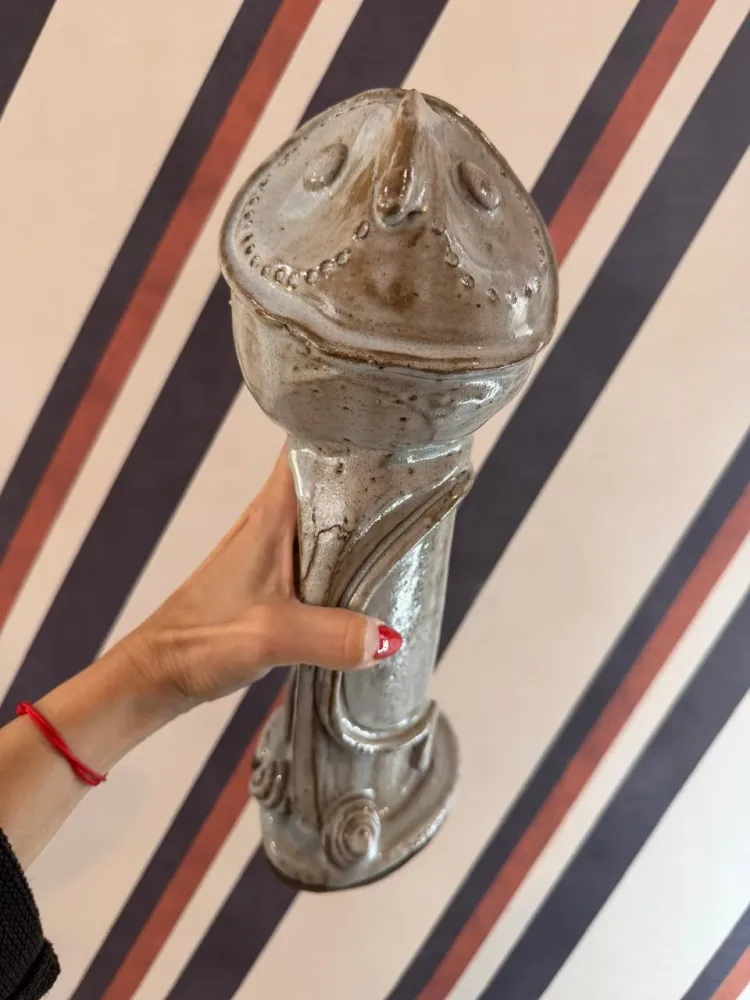 Coruja em Cerâmica Artesanal I