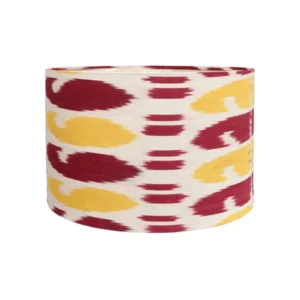 Cúpula Ikat Amarela e Vermelha 40x28