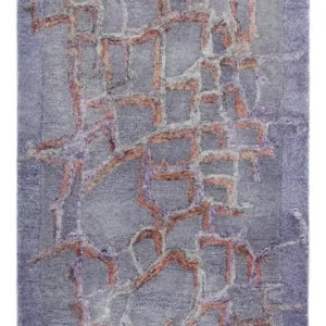 Designer Teppich 140 x 70 cm - flieder