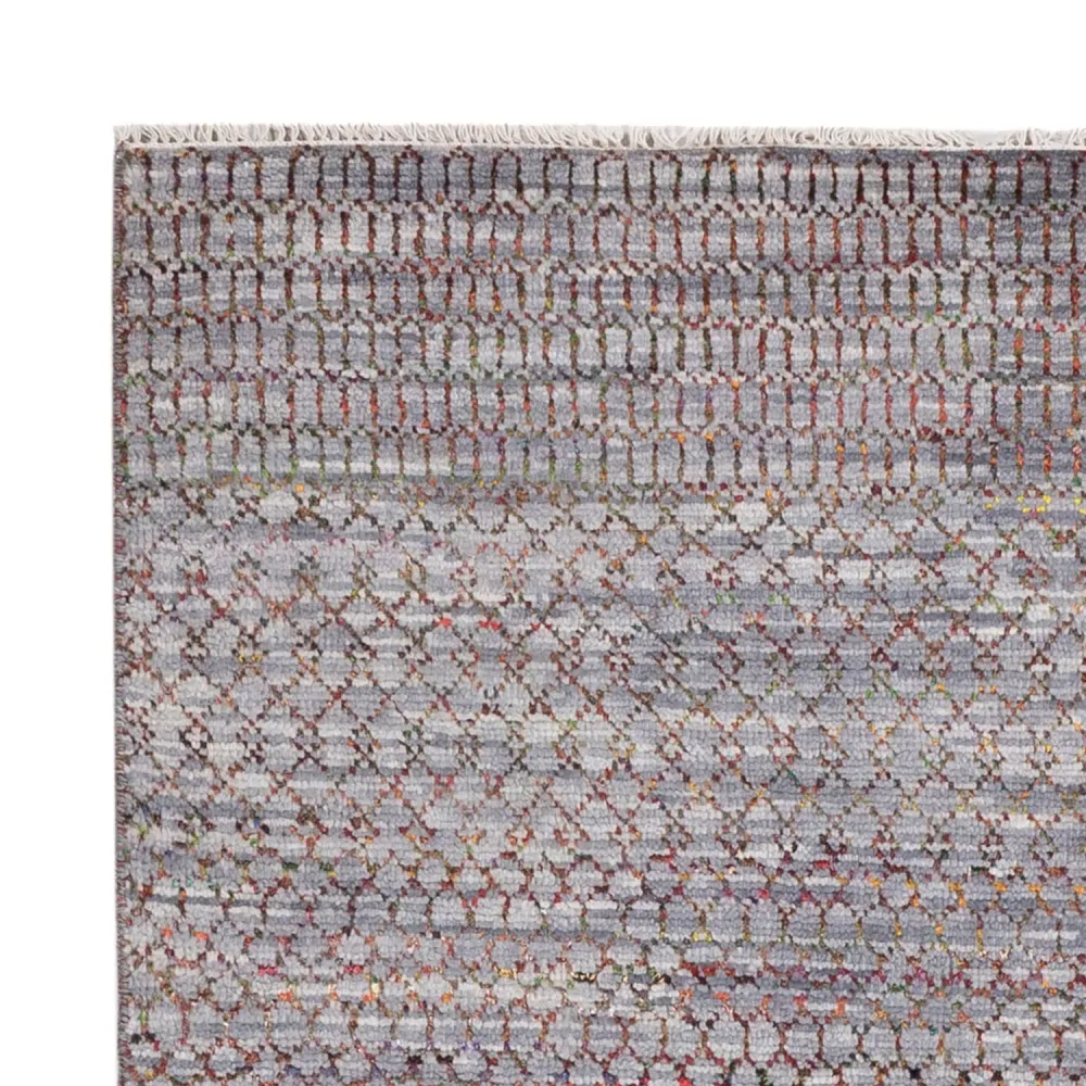 Designer Teppich - 200 x 150 cm - dunkelblau