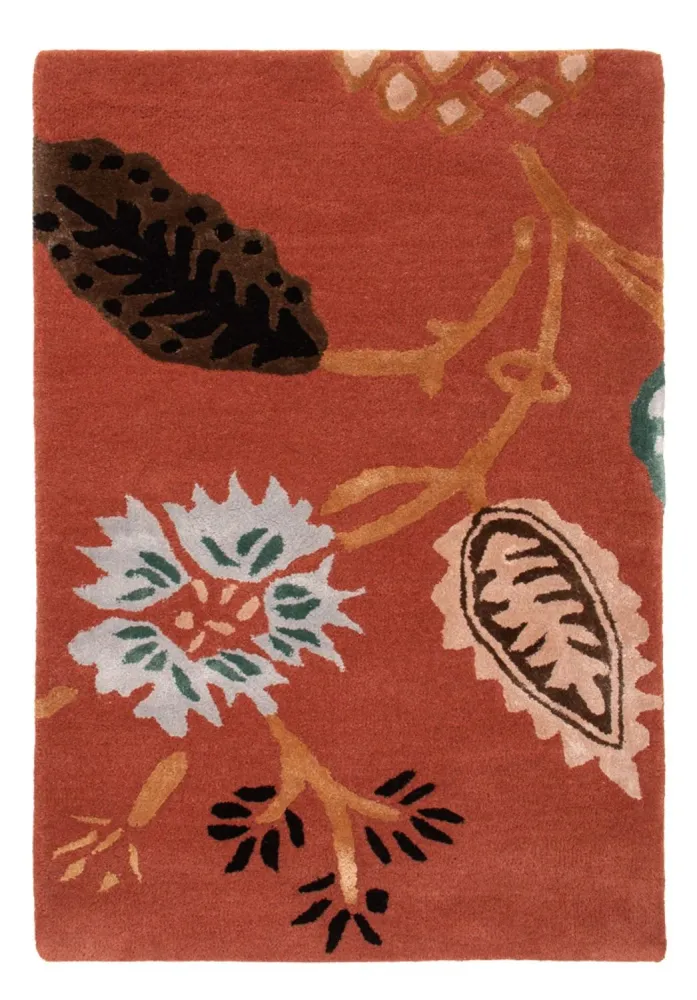 Designer Teppich - 90 x 60 cm - lachs