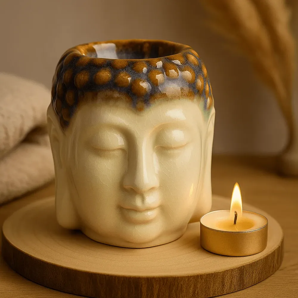Difusor de Cera para Queimador de Óleo Buda – Menta Marfim