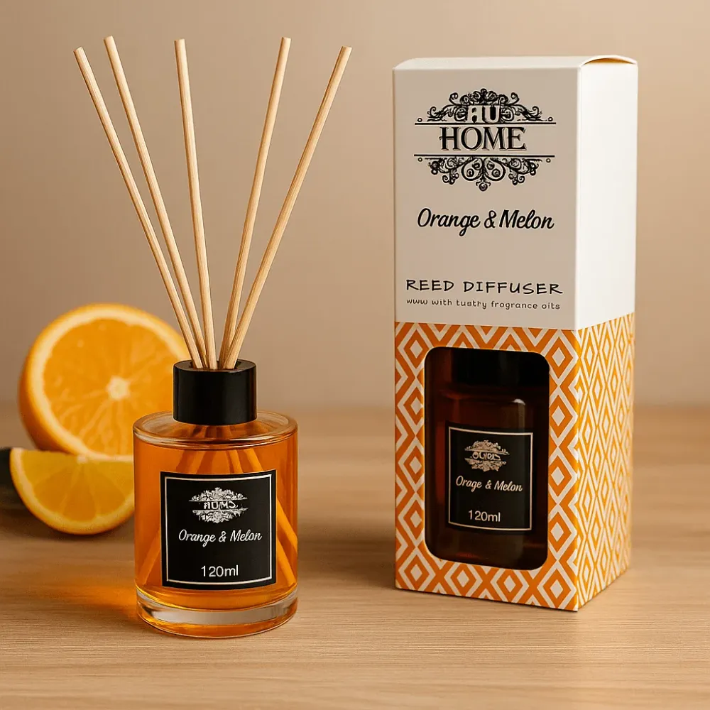 Difusor de Varetas Laranja e Melão 120ml