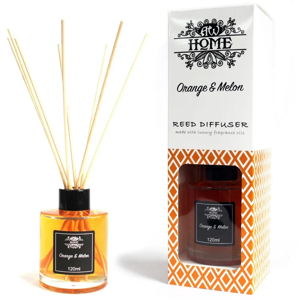Difusor de Varetas Laranja e Melão 120ml