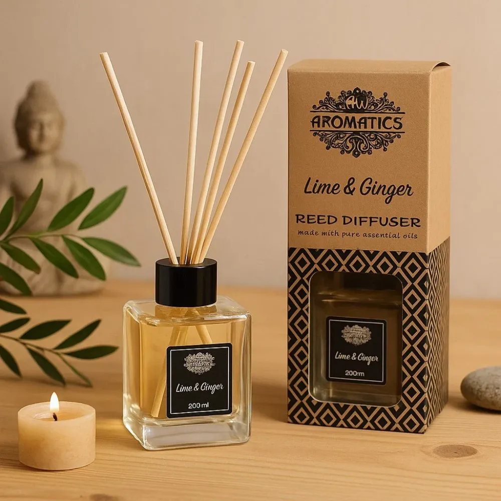 Difusor de Varetas Lima e Gengibre 200ml