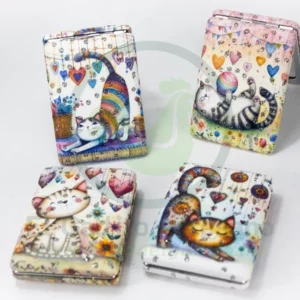 Espejo Cuadrado 25-1 #39 | Gatitos elgallitoartesano