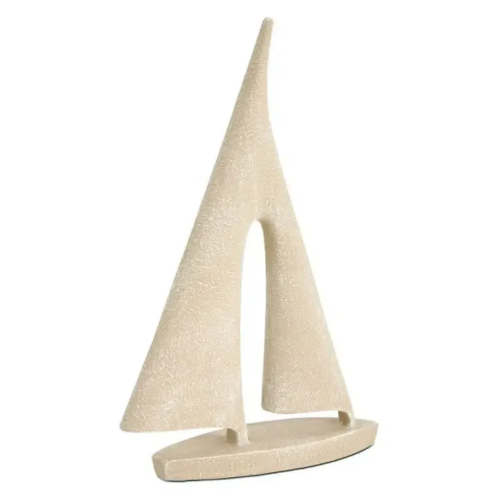 Escultura Barco em Poliresina 28,5x19x4cm Mart