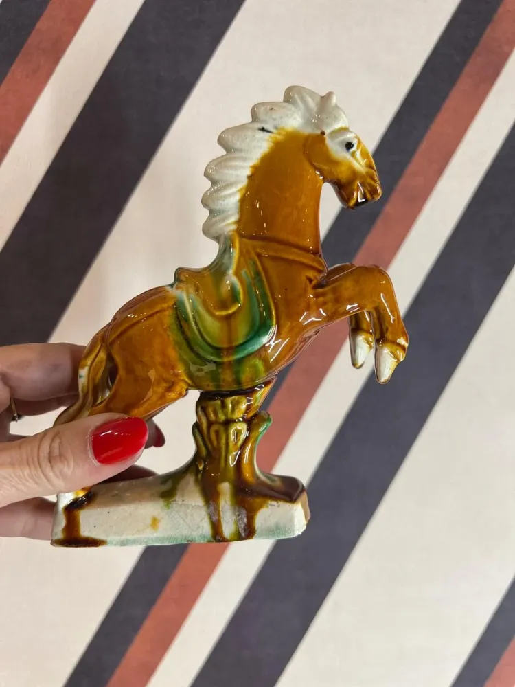 Escultura Cavalo Chinês