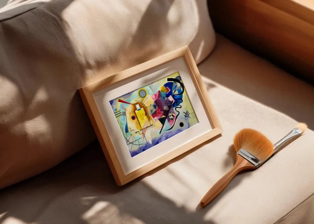 Amarelo vermelho azul (Kandinsky) Fine Artic