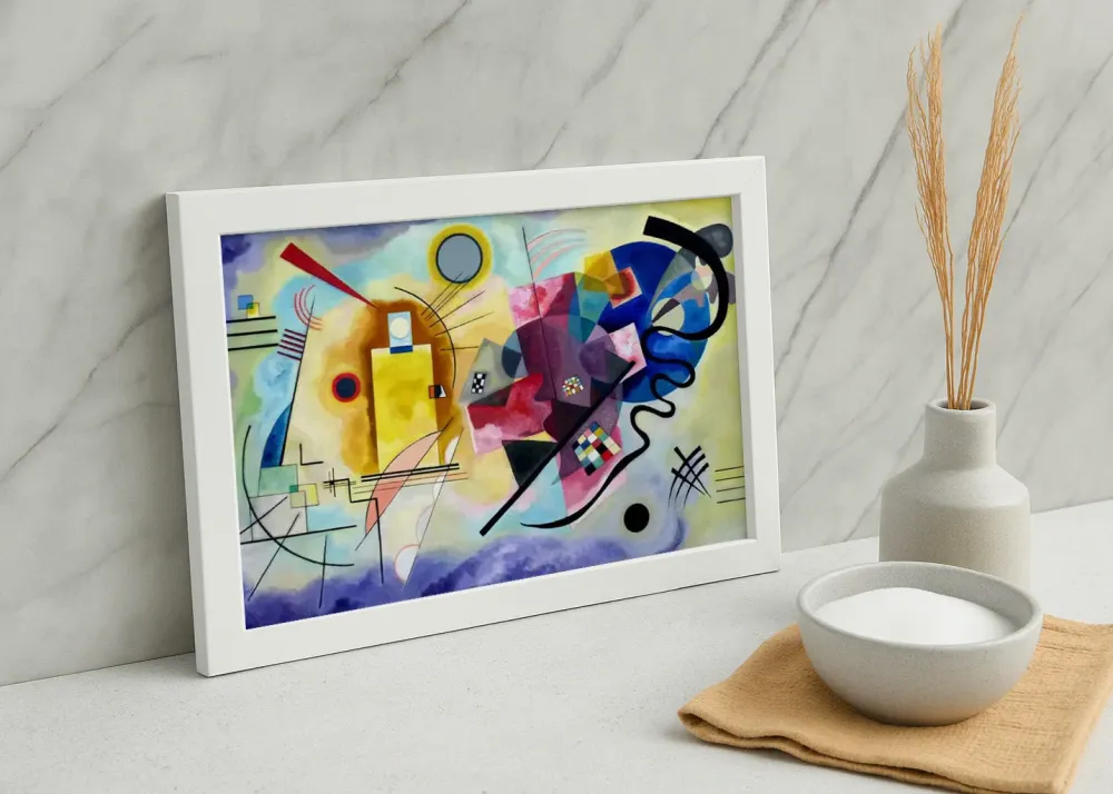 Amarelo vermelho azul (Kandinsky) Fine Artic