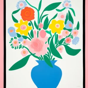 Poster floral Fine Artic