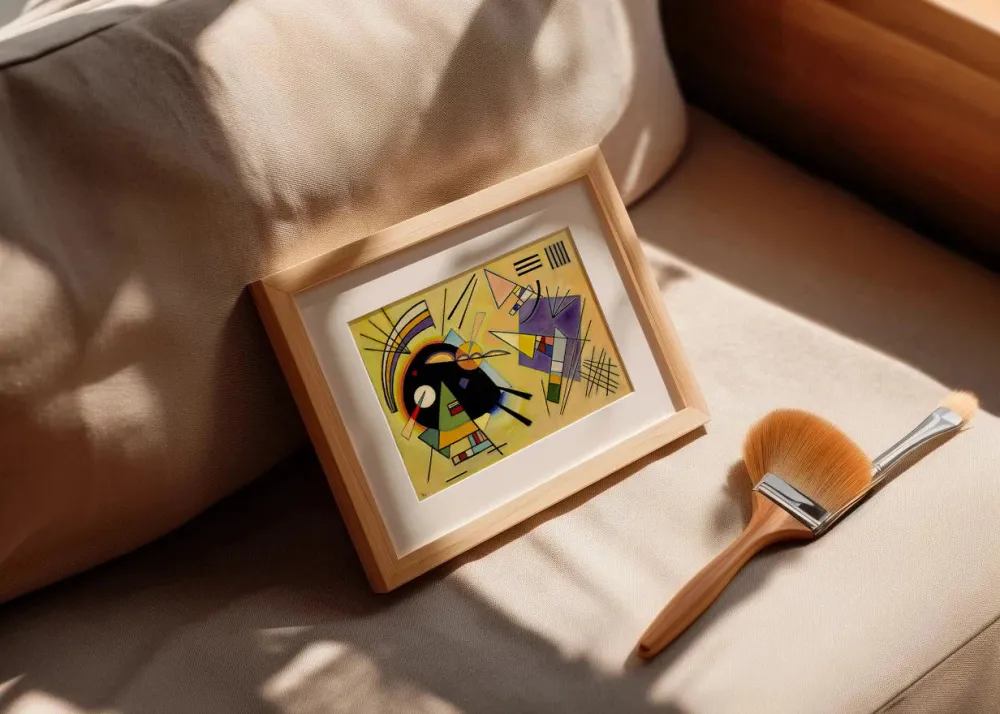 Preto e violeta (Kandinsky) Fine Artic
