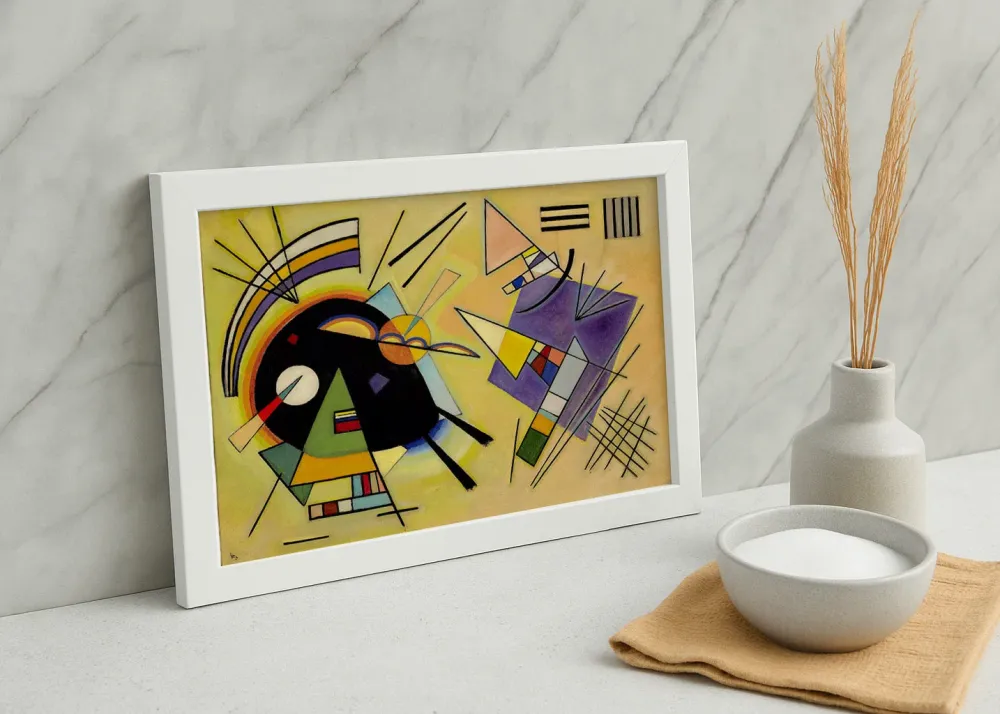 Preto e violeta (Kandinsky) Fine Artic
