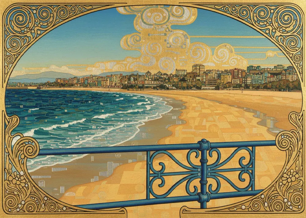 El Sardinero - Art Nouveau Fine Artic