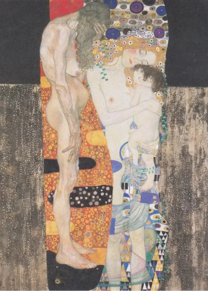 As três idades da mulher (Gustav Klimt) Fine Artic