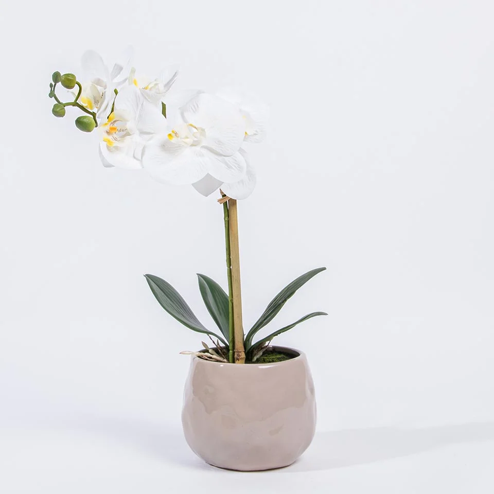 Flor Artificial ORQUÍDEA .43cm
