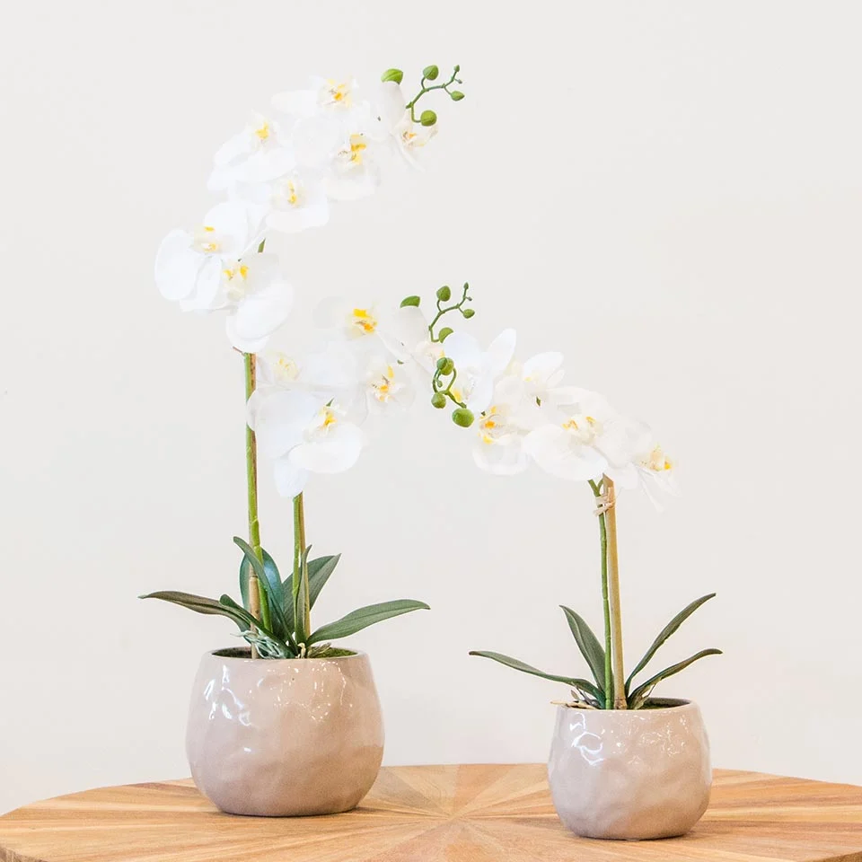 Flor Artificial ORQUÍDEA .43cm