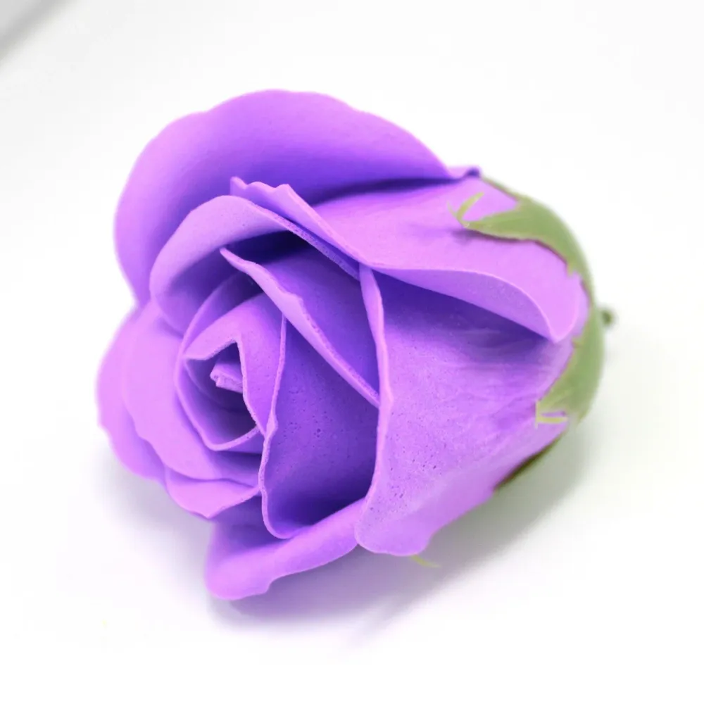 Flores de Sabão Lavanda Rosa Média Pack 10