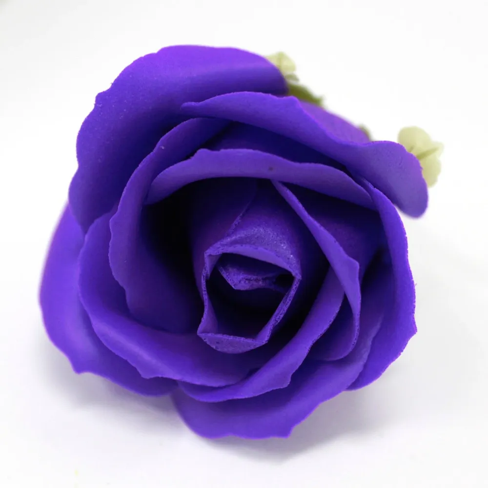 Flores de Sabão Médio Rosa Violeta 10 Peças