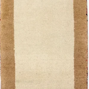Gabbeh Teppich - Indus 132 x 68 cm - beige
