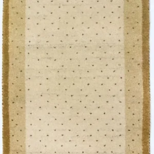 Gabbeh Teppich - Indus 136 x 72 cm - beige