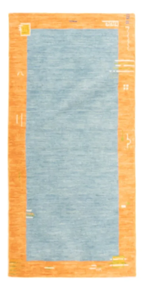 Gabbeh Teppich - Indus - 140 x 70 cm - hellblau