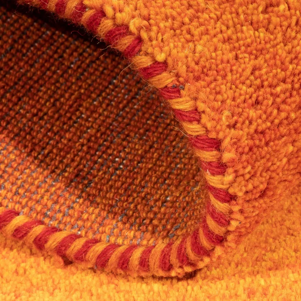 Gabbeh Teppich - Indus 180 x 120 cm - orange