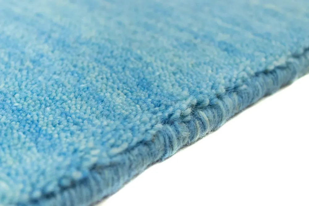 Gabbeh Teppich - Indus 200 x 80 cm - hellblau