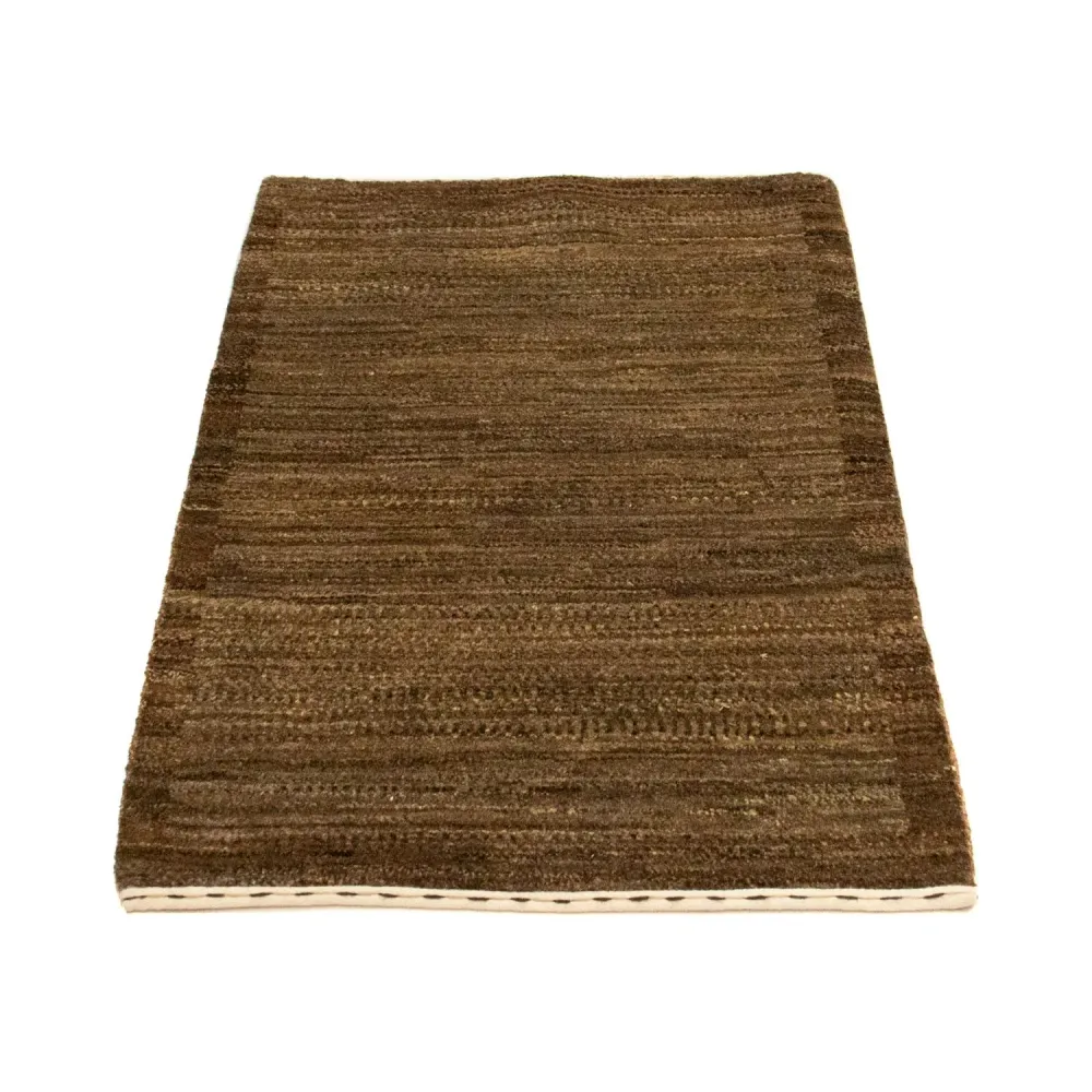 Gabbeh Teppich - Indus 94 x 60 cm - braun