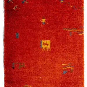 Gabbeh Teppich - Indus 90 x 60 cm - rot