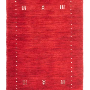 Gabbeh Teppich - Indus 90 x 60 cm - rot